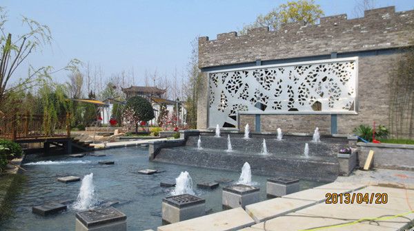 第九届中国（北京）国际园林博览会南宁展园基本完工